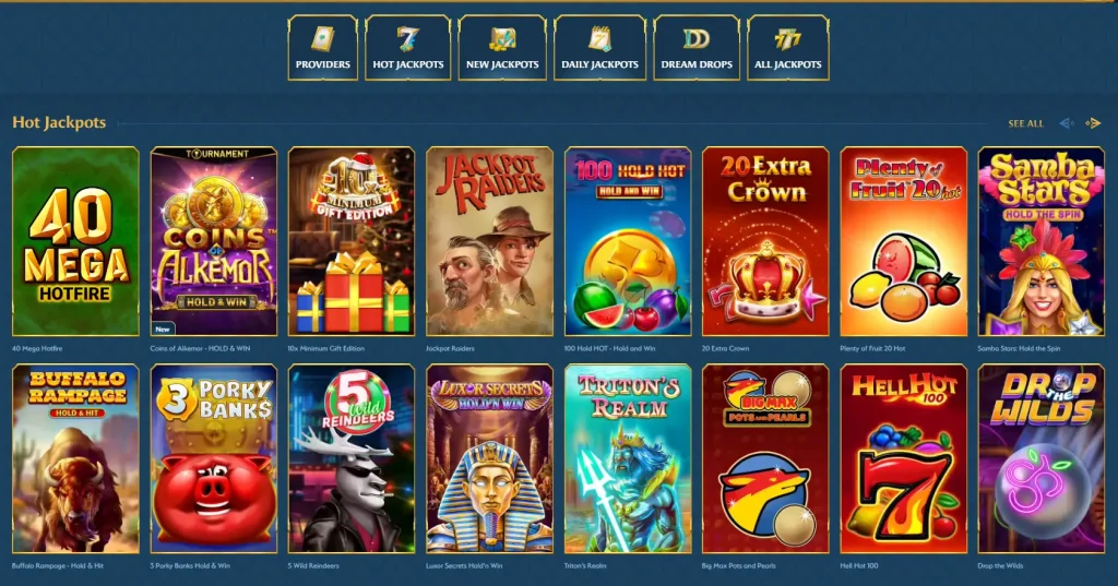 Oceanspin Jackpot